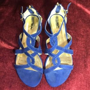 Blue Mossimo sandals